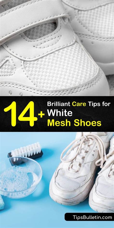 how to clean white mesh shoes|how to unyellow white shoes.